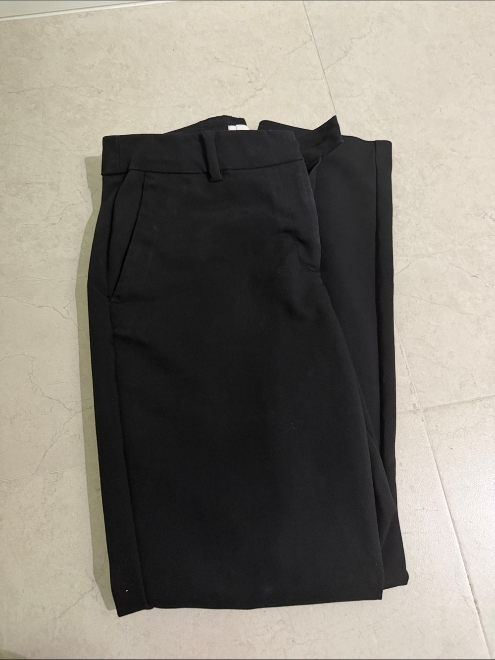 H&M Black Women's Tailored Capris